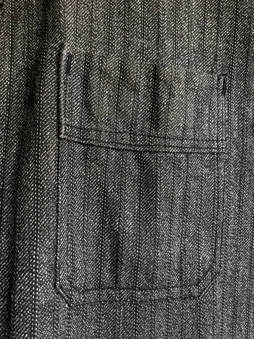 ジャケット・アウター 40s French Vintage \"Chambray Stripe\" JKT