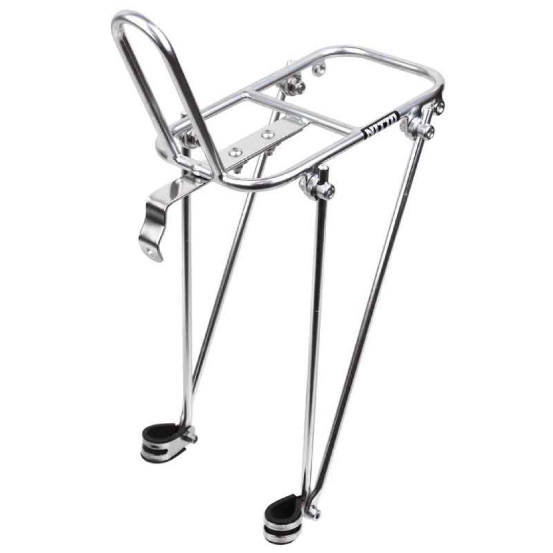 NITTO ニットー M-1B front rack dull silver