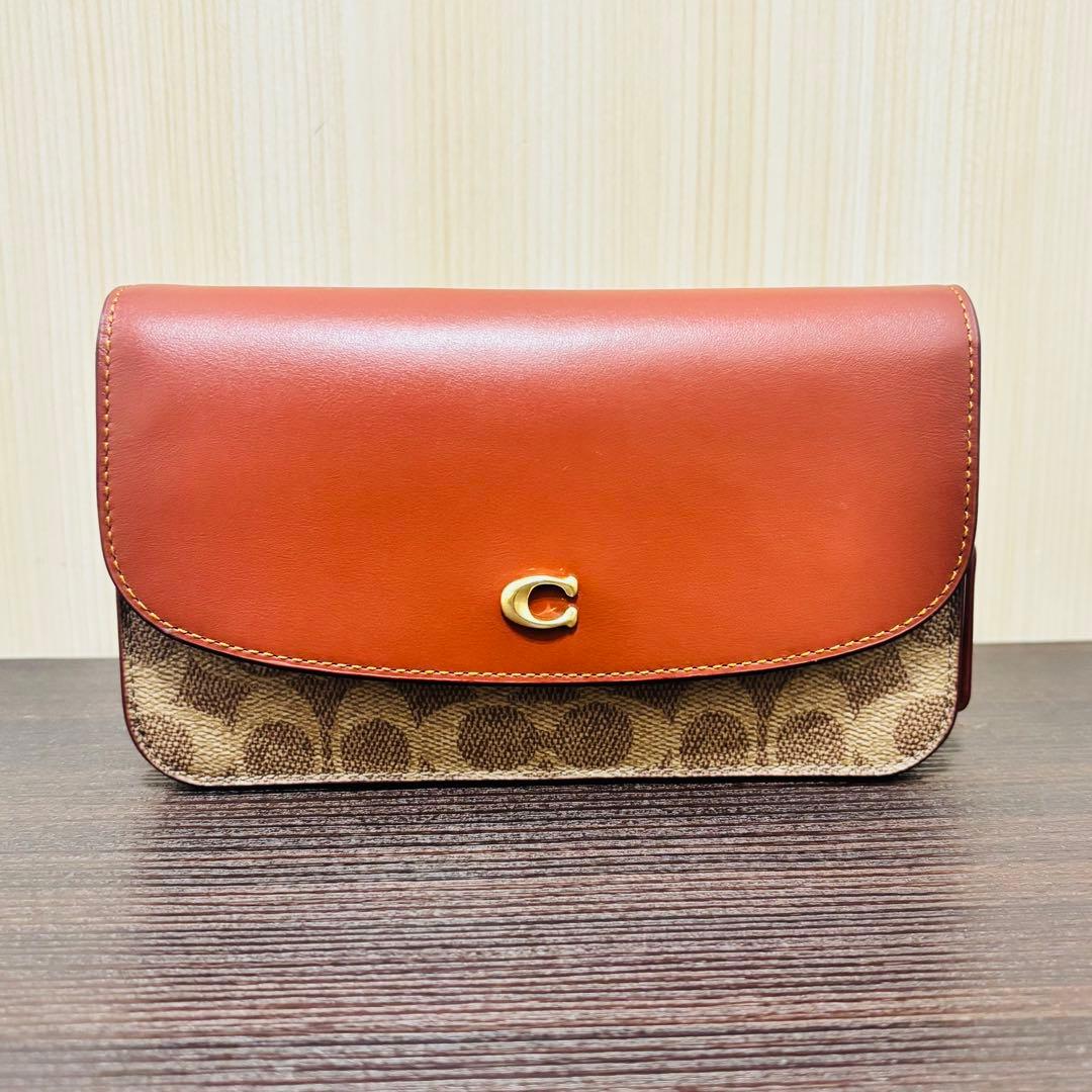 COACH C5362 ヘイデン シグネチャー ショルダーウォレット バッグ