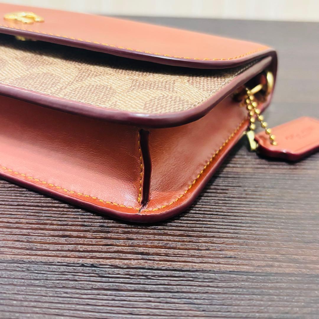 COACH C5362 ヘイデン シグネチャー ショルダーウォレット バッグ