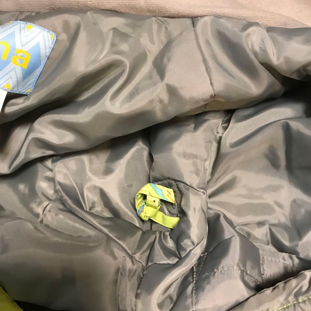 nima 子供用スキーウェア 明るいレモンイエローサイズ：135〜155