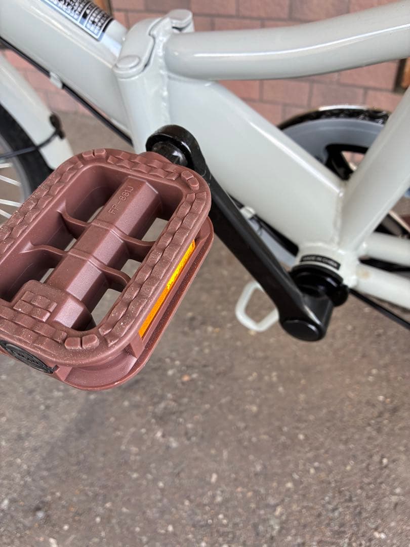 PROVOS 折りたたみ自転車 クレヨン　カゴ付き　美品　さお
