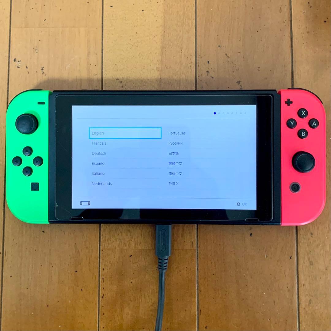 Nintendo Switch スプラトゥーン2セット【ジャンク品】ソフトなし