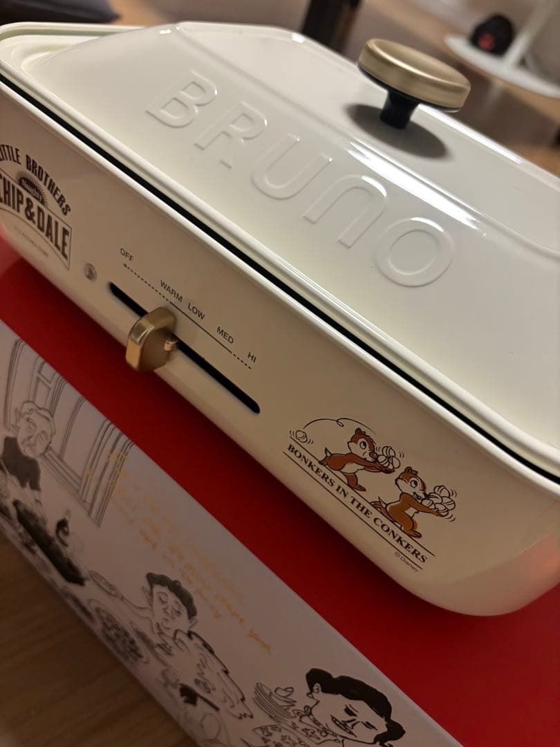 BRUNO チップとデール ホットプレート
