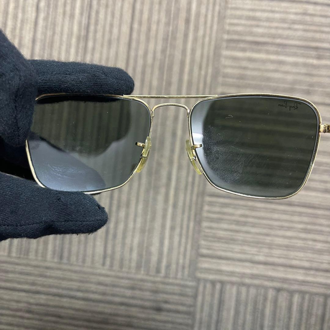 ST-352 Ray-Ban ゴールドフレーム サングラス