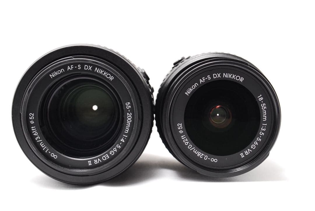 【動作◎】Nikon D5300 ダブルレンズ WiFi搭載 スマホ転送楽々
