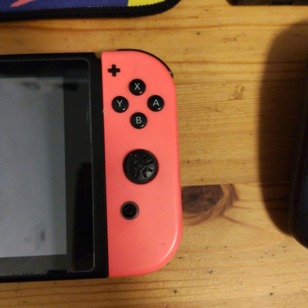 Nintendo Switch 青/ピンク Joy-Con 本体　ケース付き