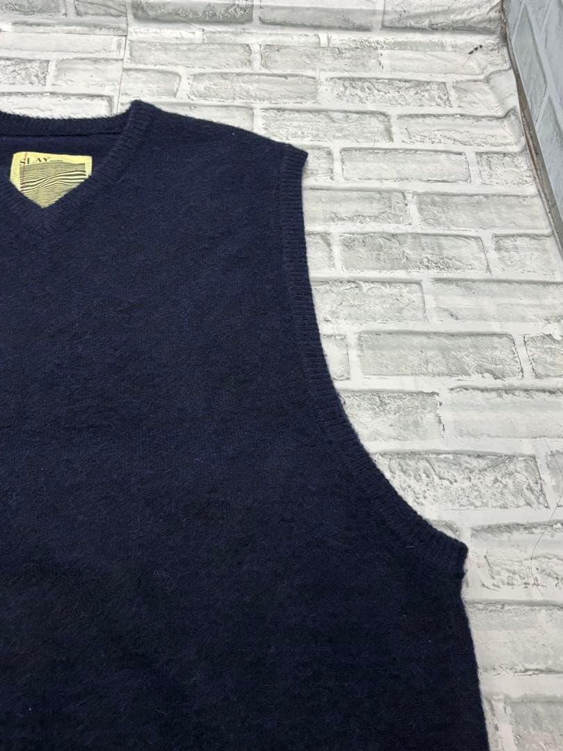 美品　SSZ BORO MOHAIR VEST ニットベスト