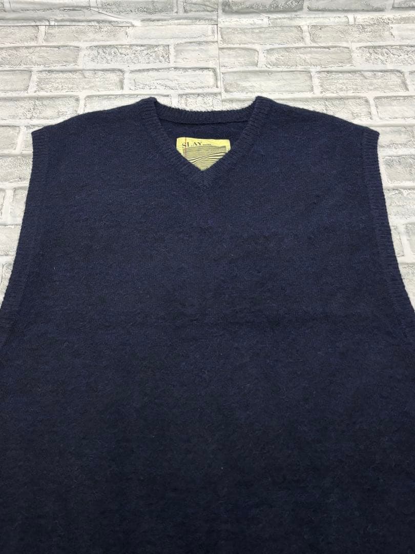美品　SSZ BORO MOHAIR VEST ニットベスト