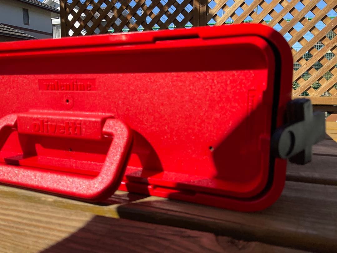 olivetti valentine 整備済　完動品　中古品　綺麗