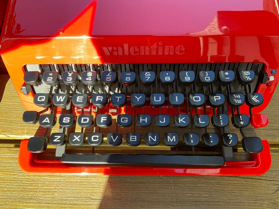 olivetti valentine 整備済　完動品　中古品　綺麗
