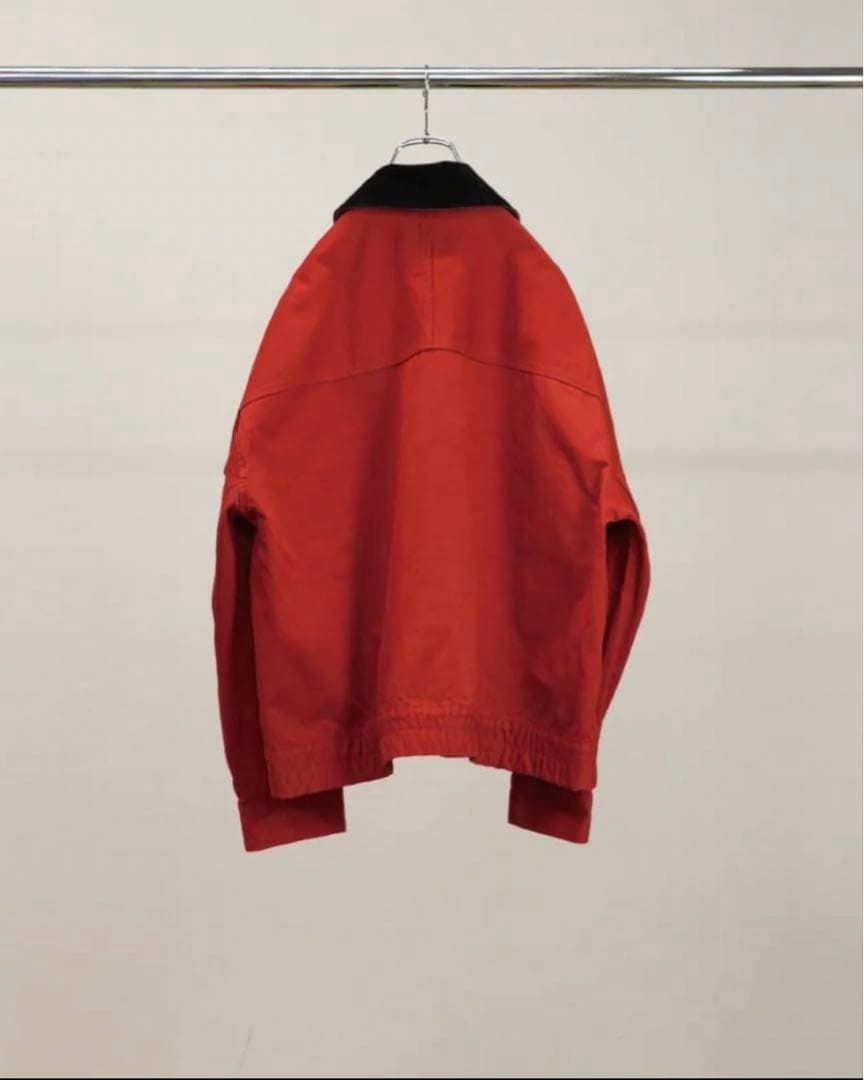 26ss ANCELLM ZIP BLOUSON(RED) サイズ1