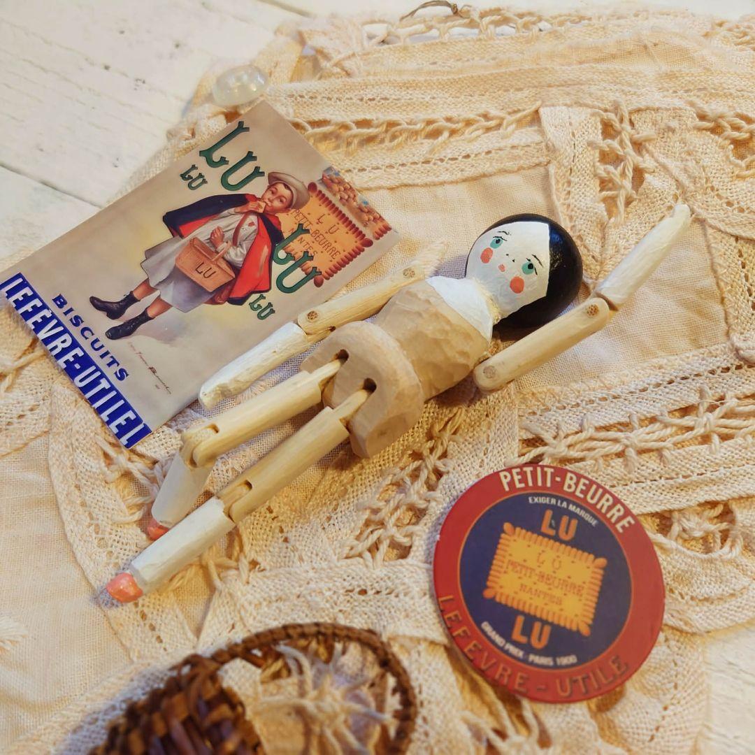 ミニチュア ペグドール ハンドメイド㉔アンティーク風 アーミッシュ ブライス