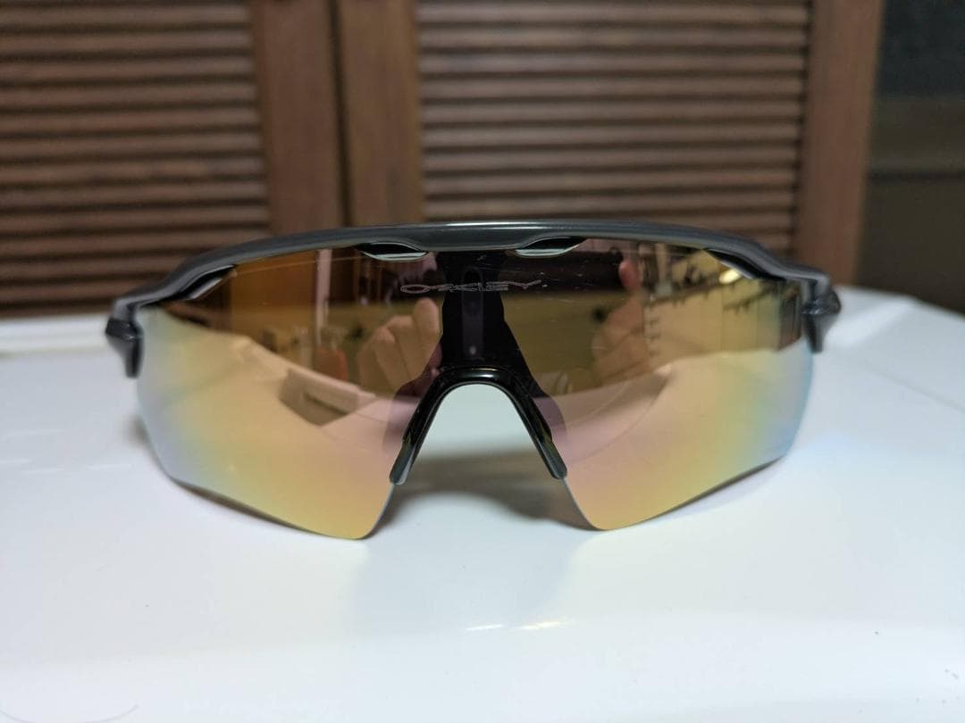 新品 オークリー レーダーEVパス プリズムローズゴールド OAKLEY
