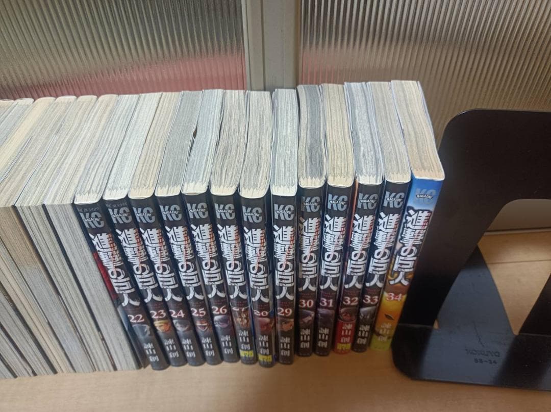 超絶美品 帯付き 進撃の巨人 初版 全巻 全巻セット 諌山創 全３４巻 送料無料