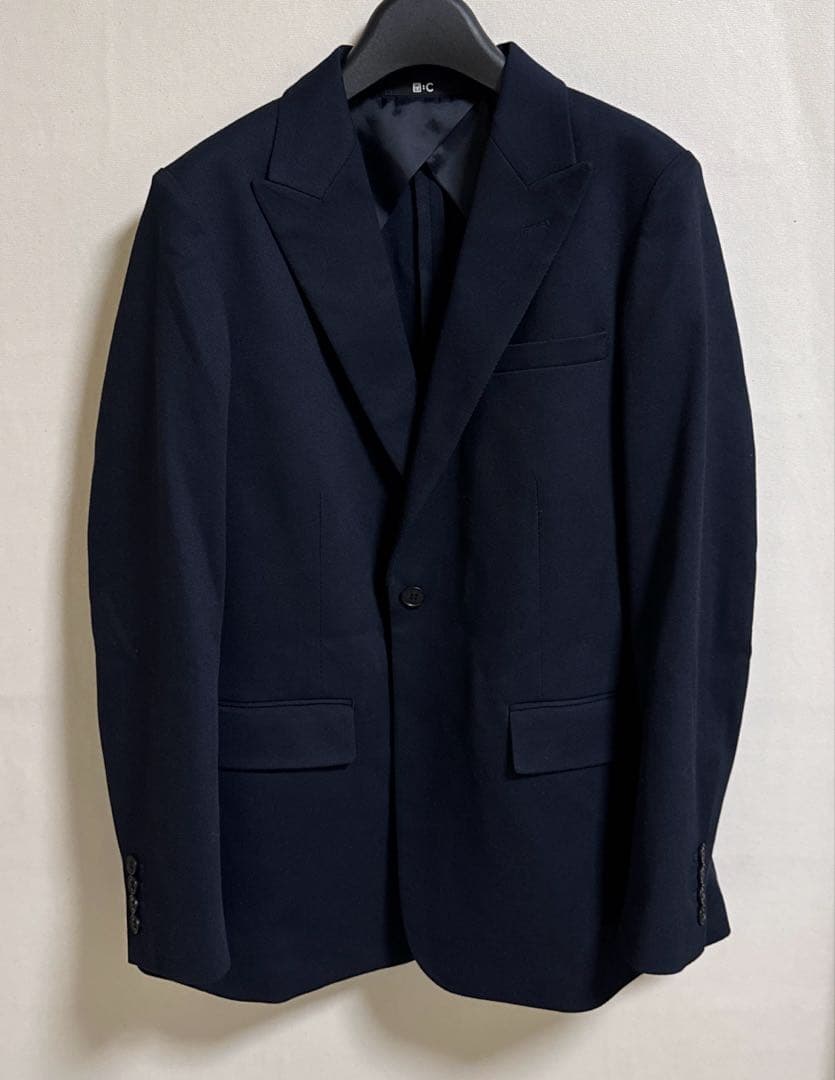 テーラードジャケット　UNIQLO C ネイビー