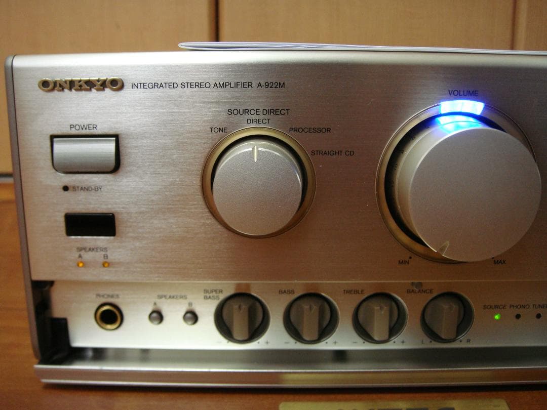 整備済 程度良 ONKYO オンキョー プリメインアンプ A-922M 取説付