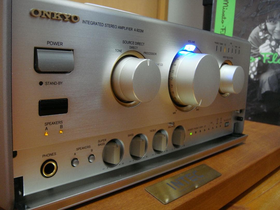 整備済 程度良 ONKYO オンキョー プリメインアンプ A-922M 取説付