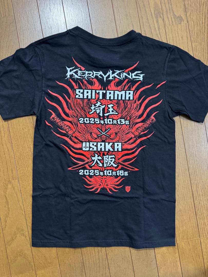 KERRY KINGツアーTシャツ2025 Sサイズ
