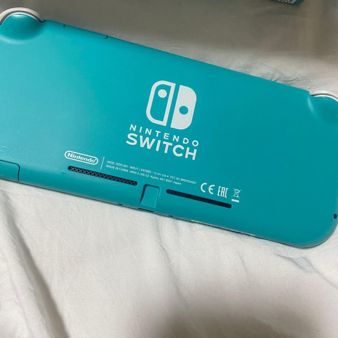 Nintendo Switch Lite ターコイズ 本体　付属品あり