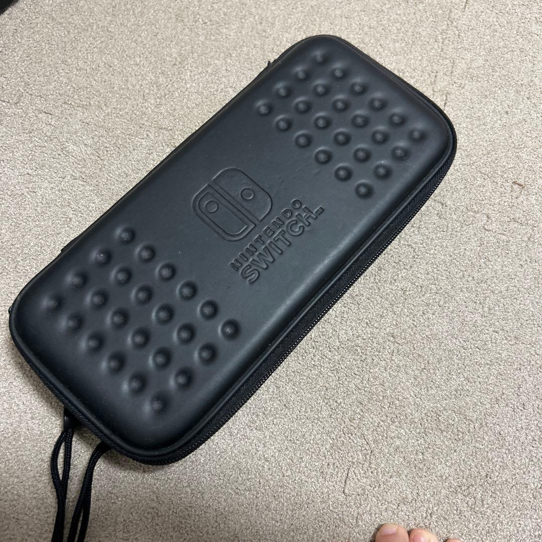 Nintendo Switch 本体 グリーン/レッド　ケース付き