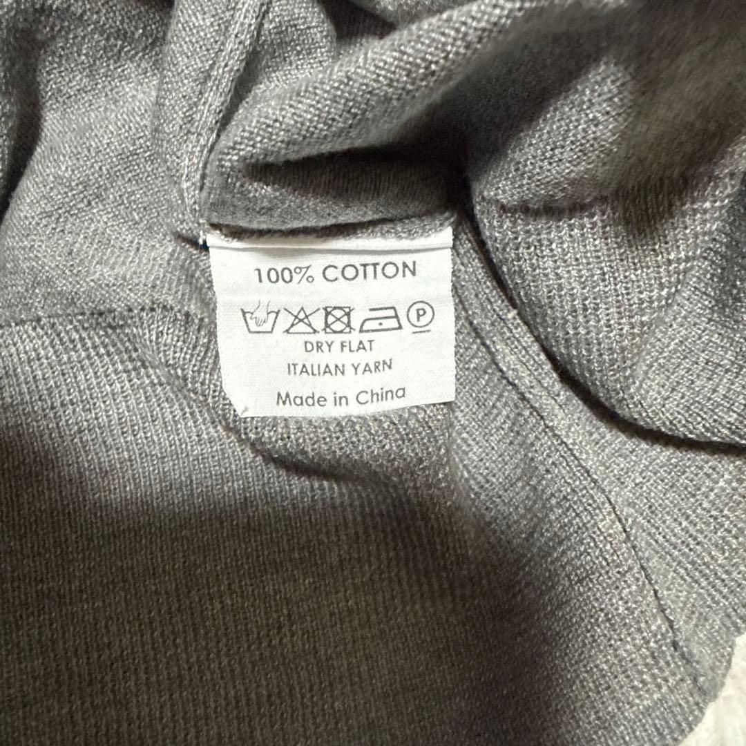 DRIES VAN NOTEN グレー カーディガン S 未使用