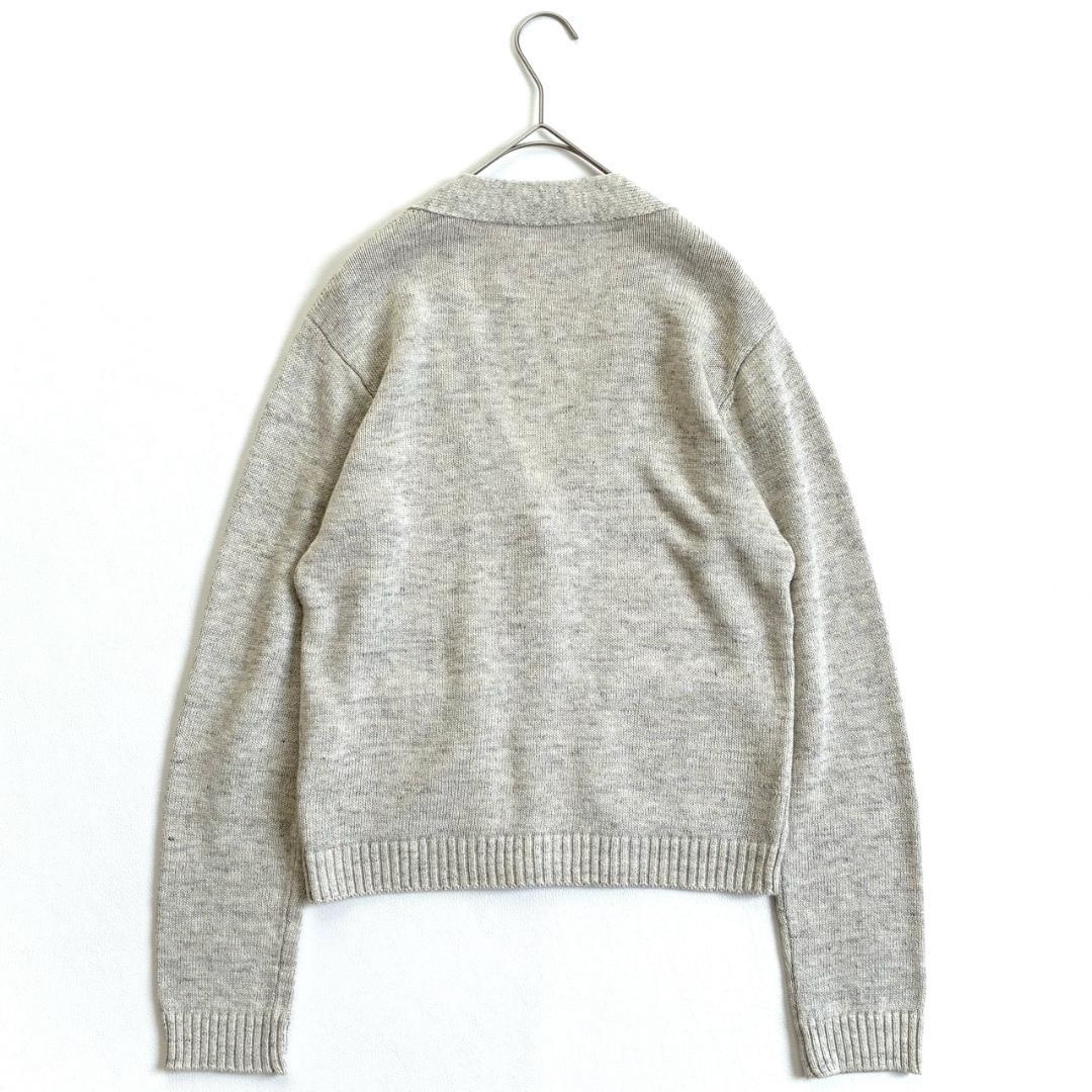 マーガレットハウエル MHL. コットン リネン Vネック カーディガン