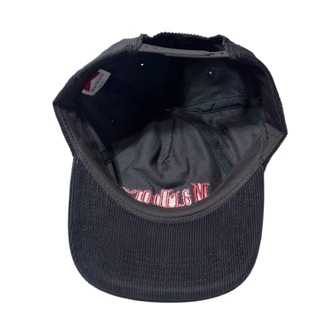Marlboro マルボロ CAP コーデュロイキャップ グレー