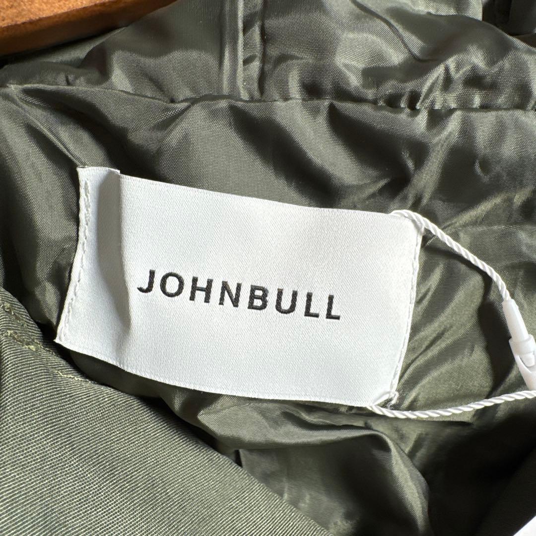 JOHNBULL 新品フード付きオリーブモッズコート