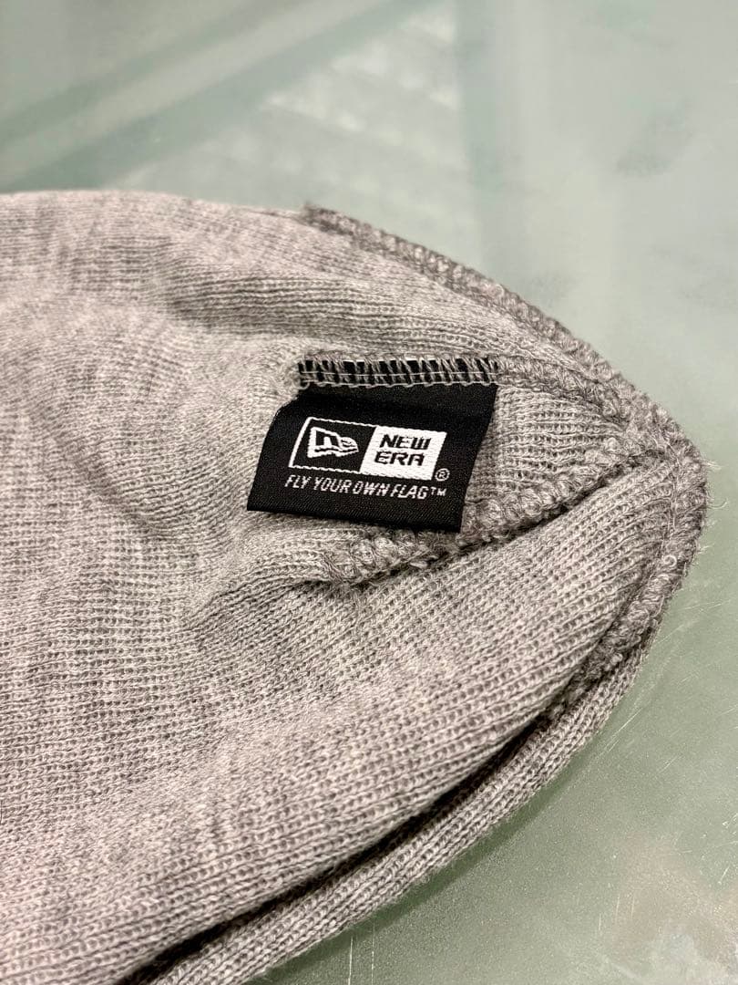 最終価格Supreme グレー ニットビーニー