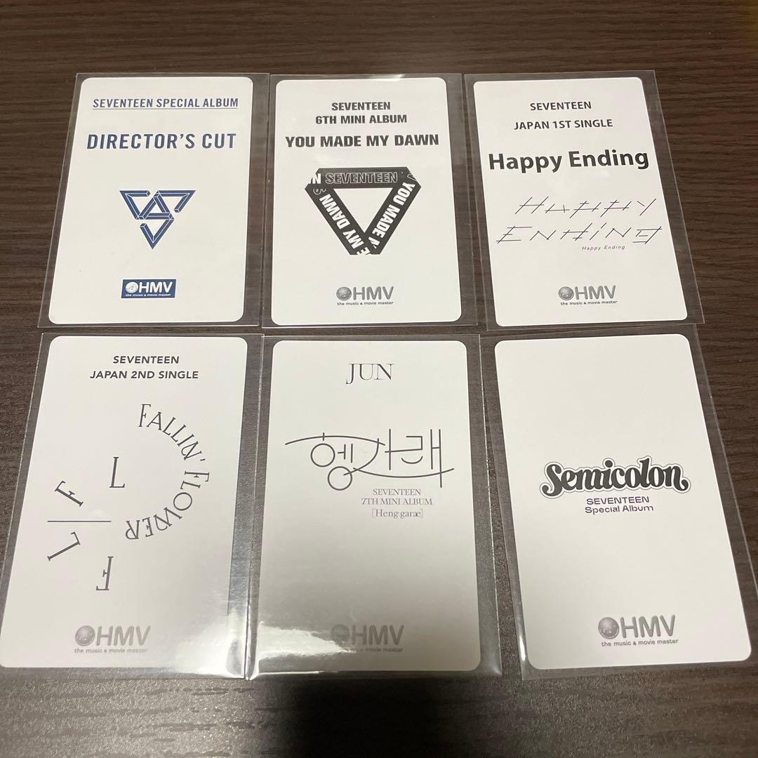 SEVENTEEN HMV 特典 トレカ ジュン