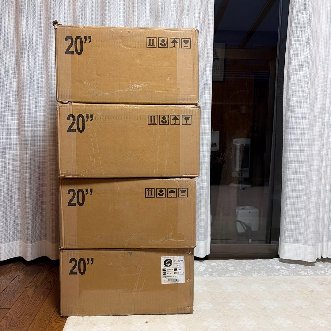 新品テスラモデルY 用　20インチ アルミホイール（JWL認証） 4本セット！