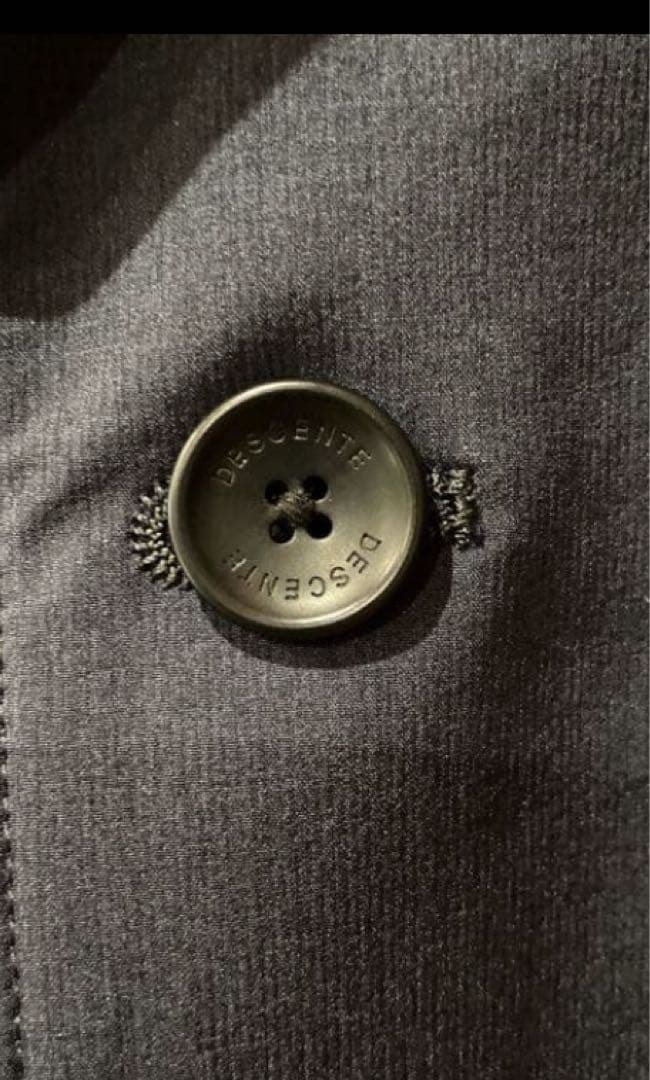 DESCENTE ネイビー スーツジャケット
