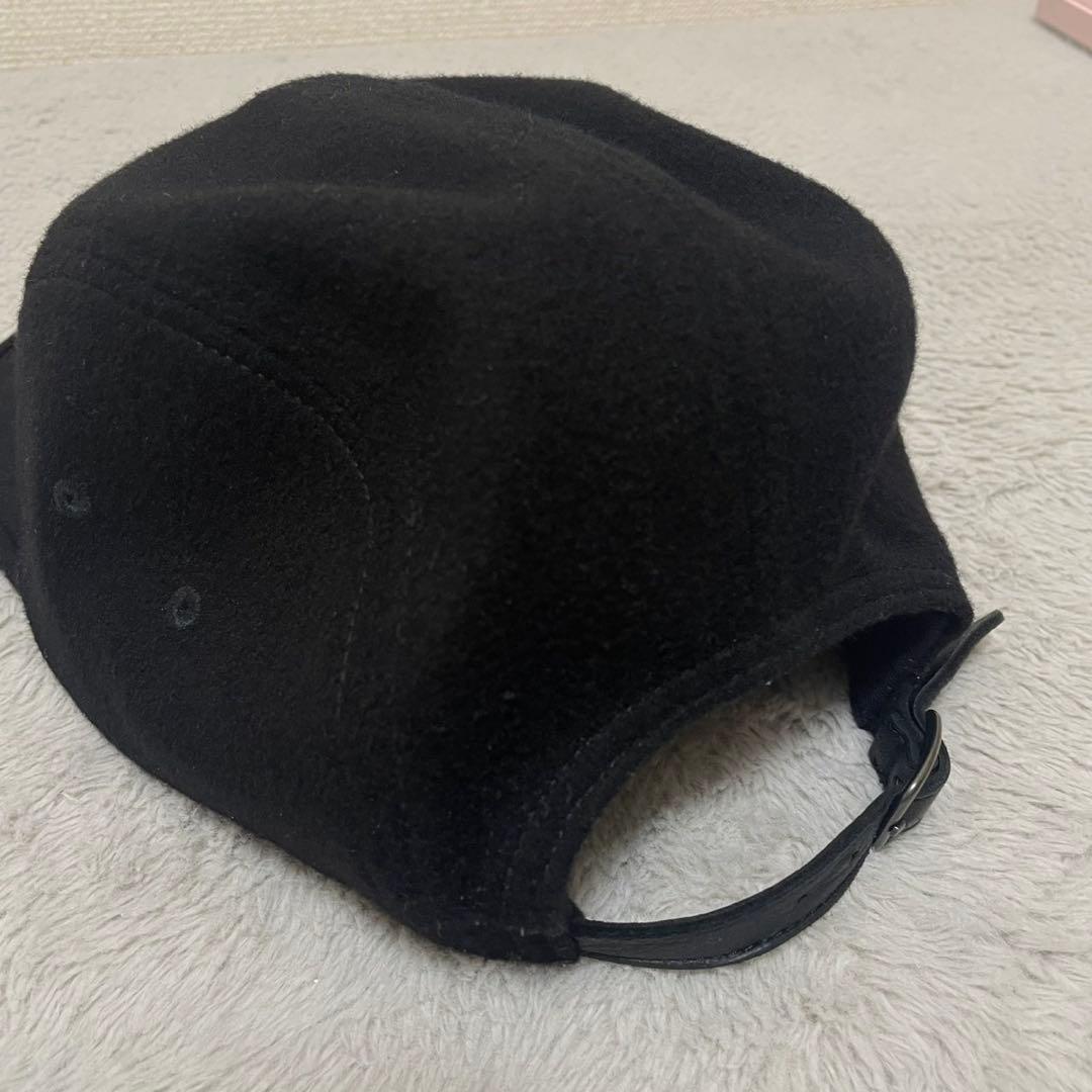 Supreme Wool Camp Cap Black 25FW キャップ