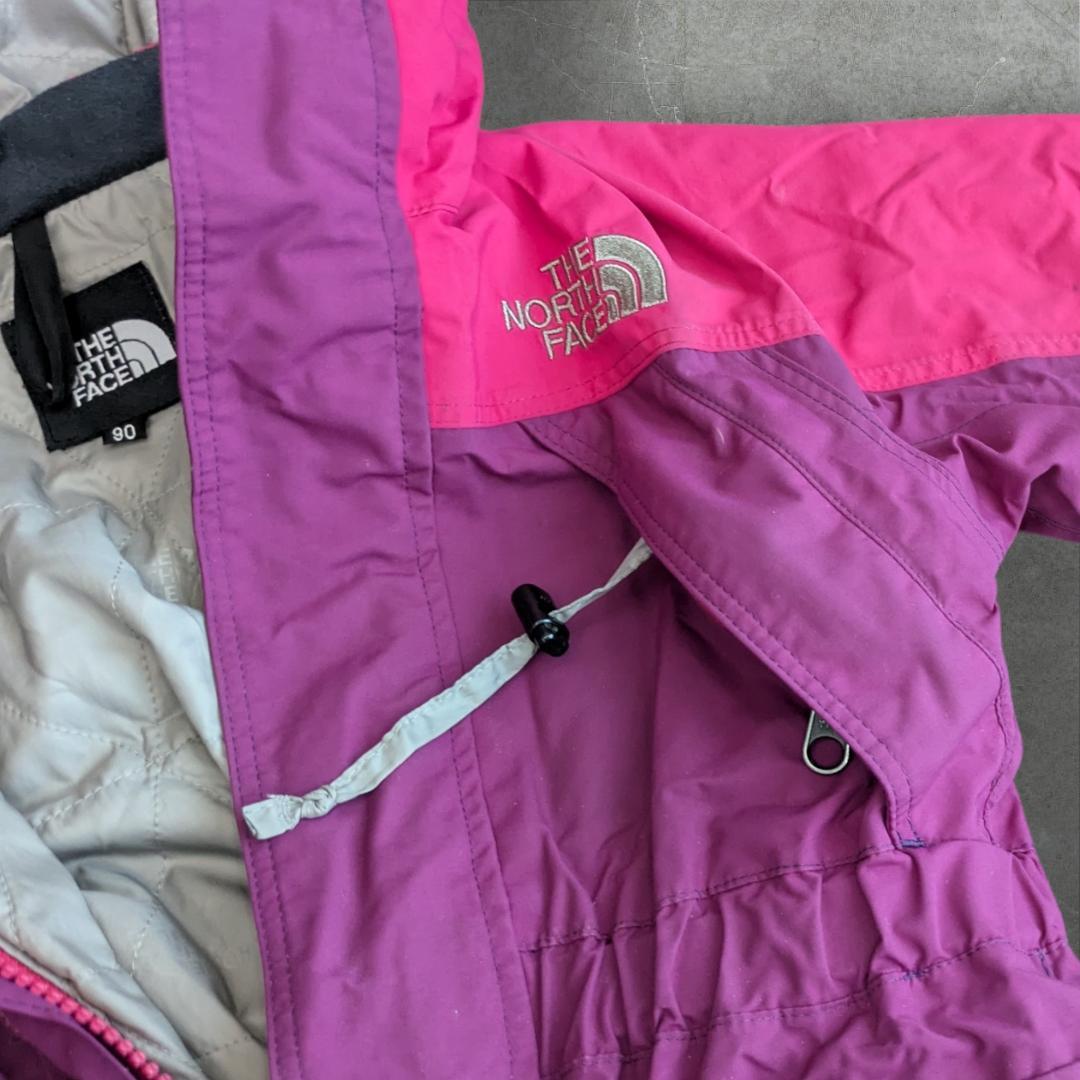 THE NORTH FACE 子供用スキーウェア　ピンク 90〜100cm