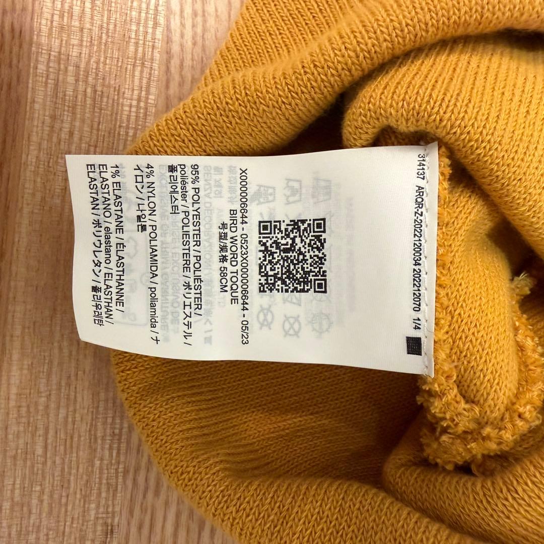 【未使用品】ARC'TERYX ニット帽 オレンジ