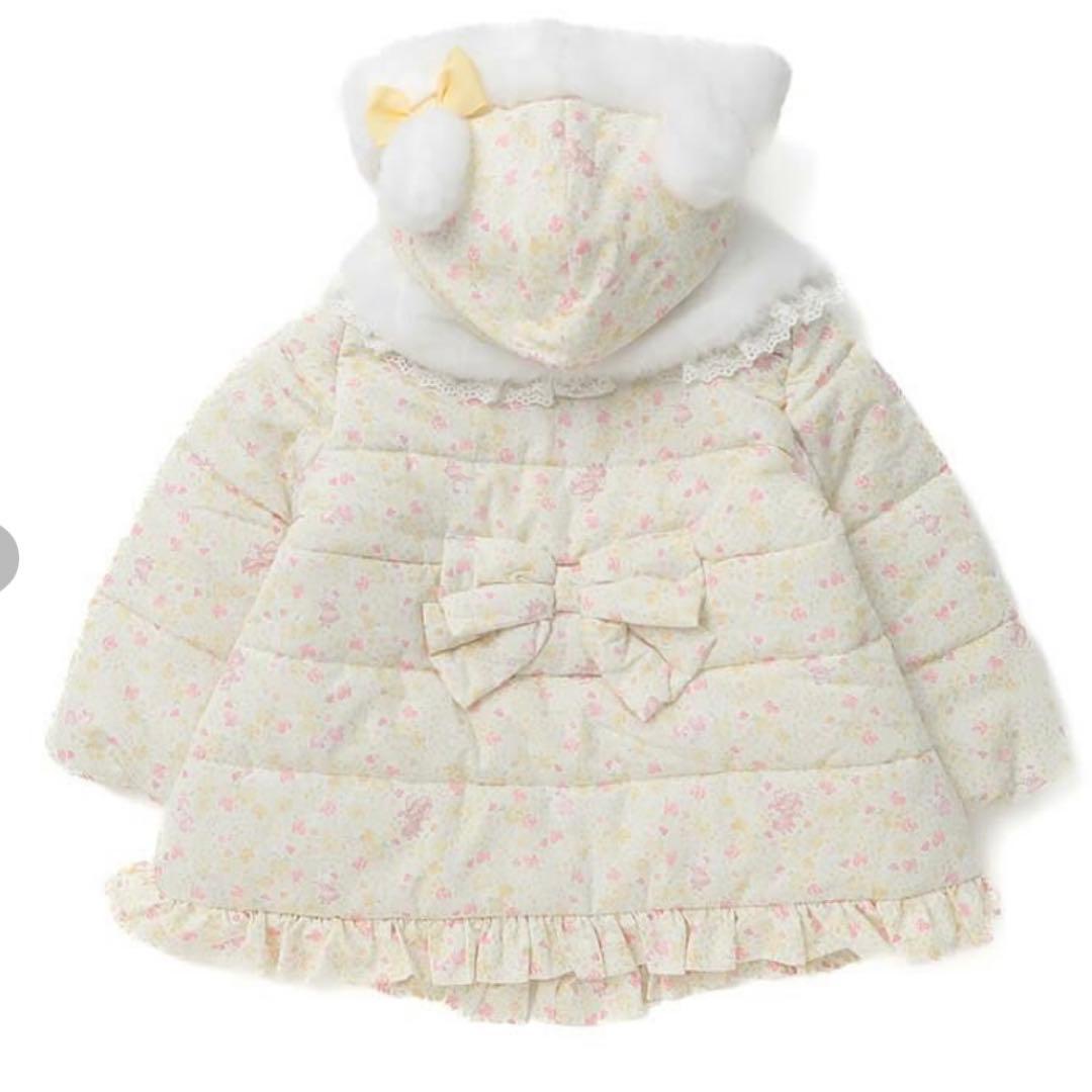 クーラクール♡中綿ジャケットうさ耳コート 90 新品 7777→6999