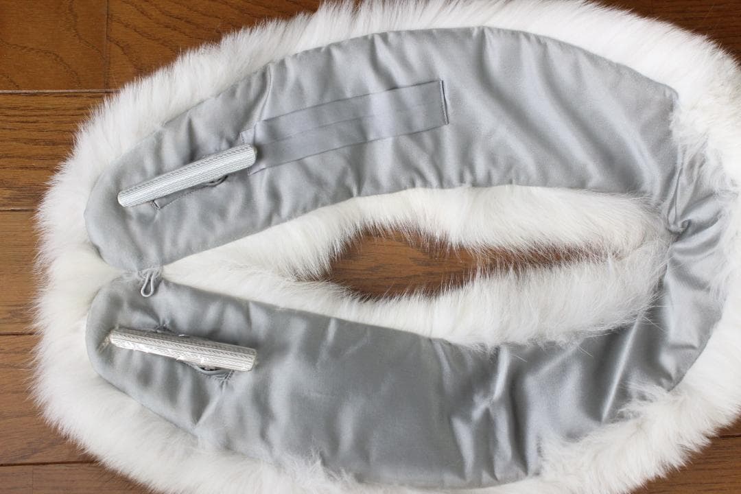 S52【美品】フォックス FOX ショール マフラー 襟巻き ★未使用に近い★