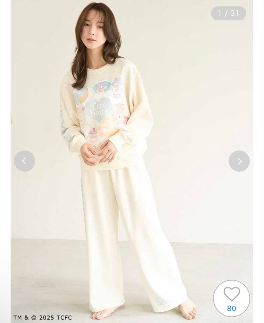 SNIDEL  Care Bears(TM) スウェットセットアップ