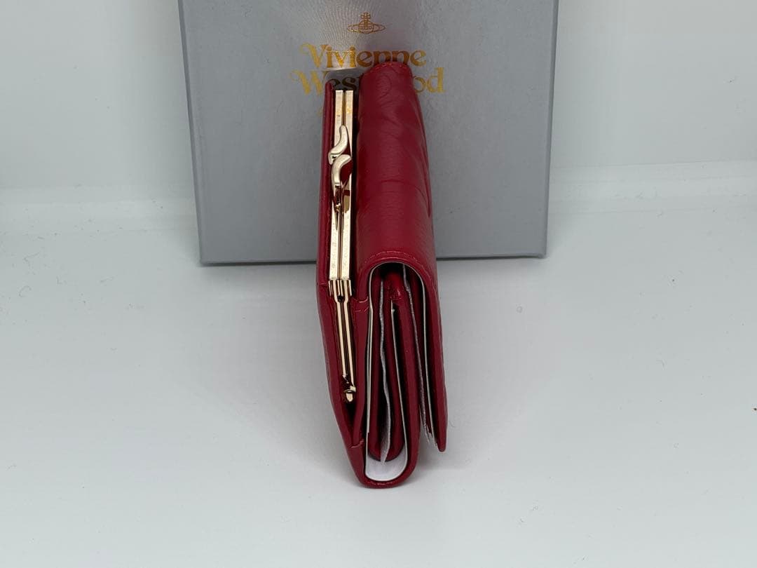 【新品未使用】Vivienne Westwood 赤 三つ折り財布