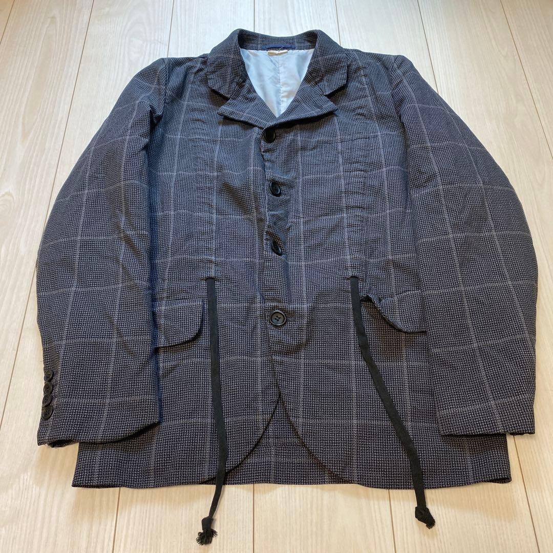 comme des garcons homme deux ポリ縮絨　テーラード