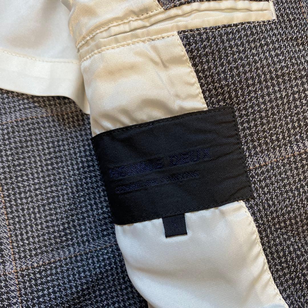 comme des garcons homme deux ポリ縮絨　テーラード