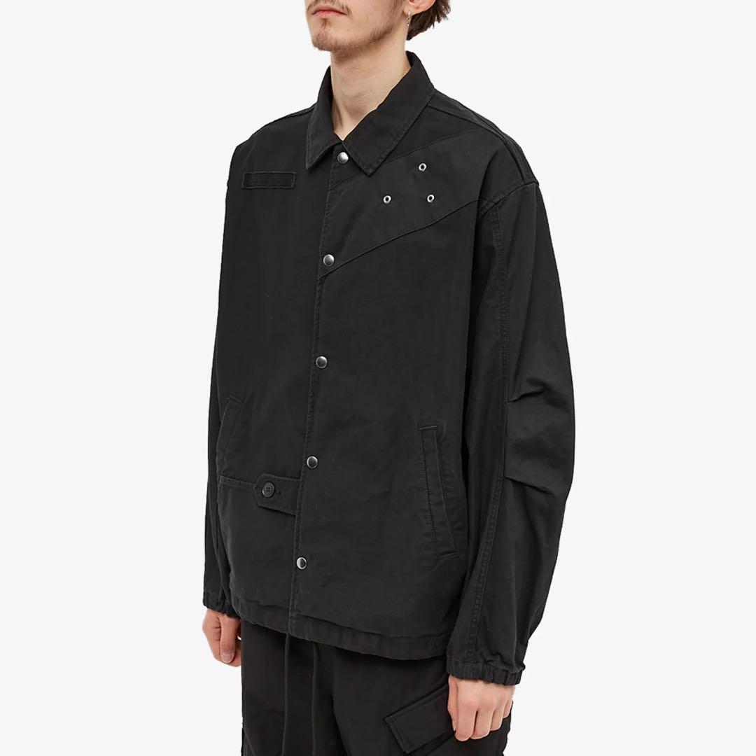 アンダーカバーイズム 解体アーミーコットンコーチJKT BLACK size 4