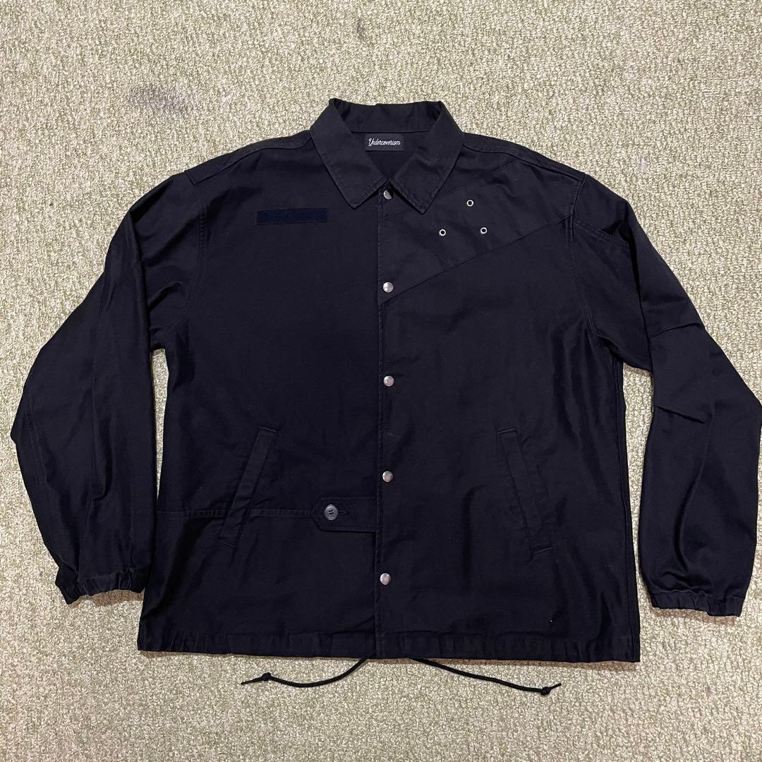 アンダーカバーイズム 解体アーミーコットンコーチJKT BLACK size 4