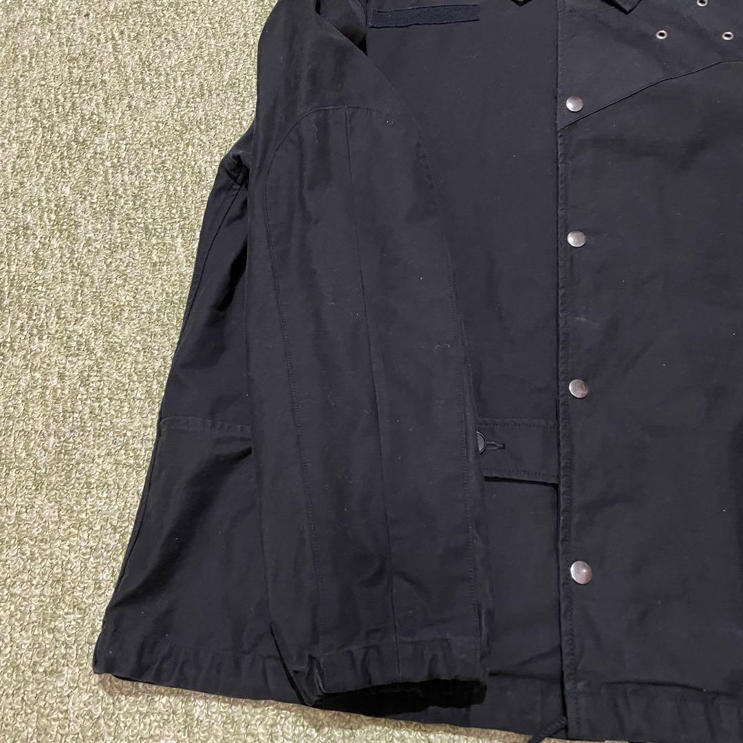 アンダーカバーイズム 解体アーミーコットンコーチJKT BLACK size 4