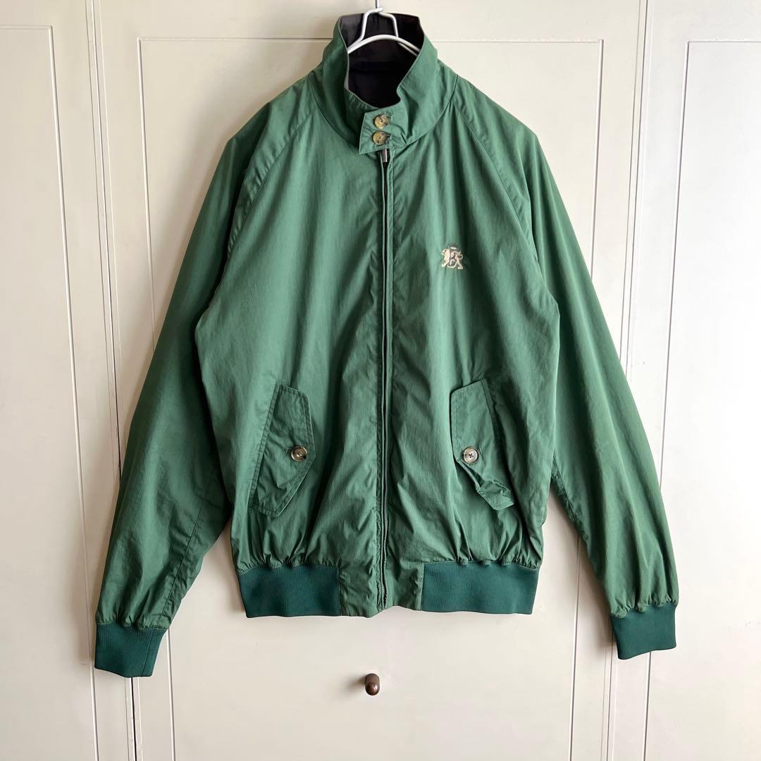 希少❗️ BARACUTA G-9 バックロゴ リバーシブル ハリントンジャケット