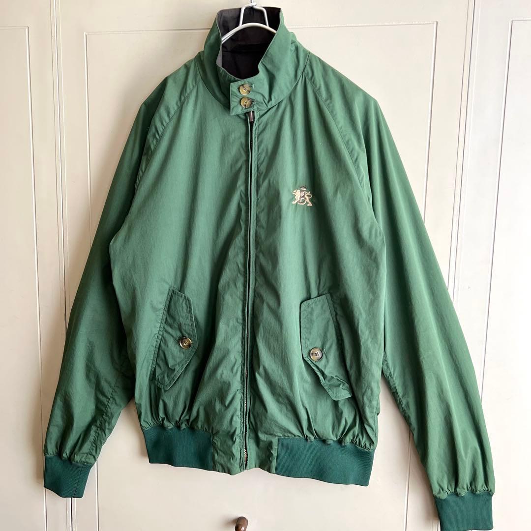 希少❗️ BARACUTA G-9 バックロゴ リバーシブル ハリントンジャケット
