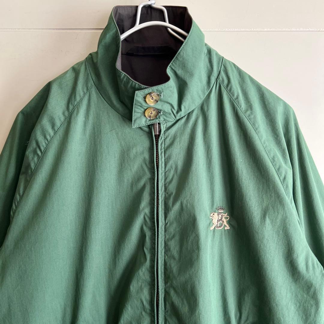 希少❗️ BARACUTA G-9 バックロゴ リバーシブル ハリントンジャケット