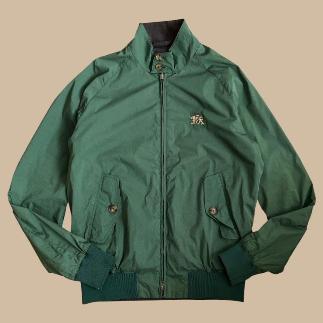 希少❗️ BARACUTA G-9 バックロゴ リバーシブル ハリントンジャケット