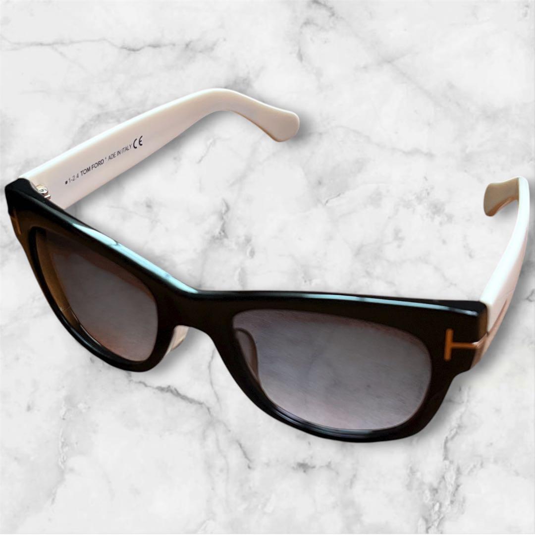 TOM FORD トムフォード サングラス TF58 Cary バイカラー 箱付